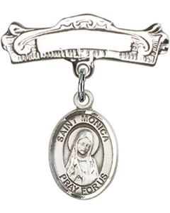 St Monica Baby Badge - 9079/0732