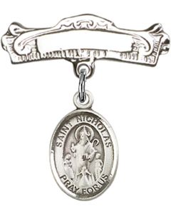 St Nicholas Baby Badge - 9080/0732