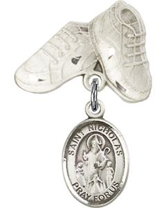St Nicholas Baby Badge - 9080/5923