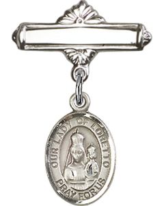 Our Lady of Loretto Baby Badge - 9082/0730