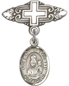 Our Lady of Loretto Baby Badge - 9082/0731