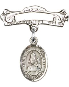 Our Lady of Loretto Baby Badge - 9082/0732