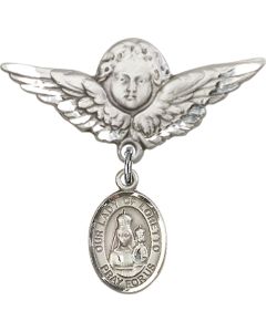 Our Lady of Loretto Baby Badge - 9082/0733