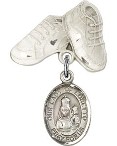 Our Lady of Loretto Baby Badge - 9082/5923