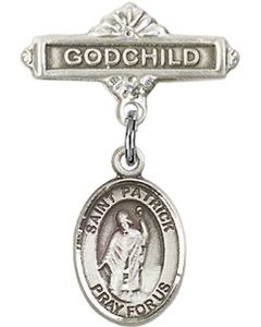 St Patrick Baby Badge - 9084/0736