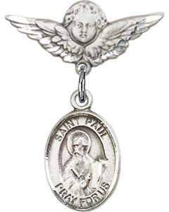 St Paul the Apostle Baby Badge - 9086/0735