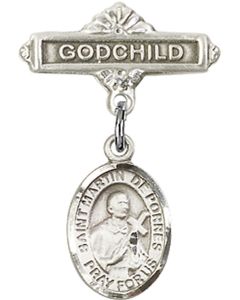 St Martin de Porres Baby Badge - 9089/0736