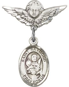 St Raymond Nonnatus Baby Badge - 9091/0735