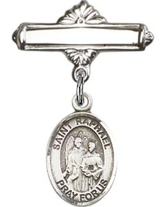 St Raphael the Archangel Baby Badge - 9092/0730