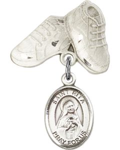 St Rita of Cascia Baby Badge - 9094/5923