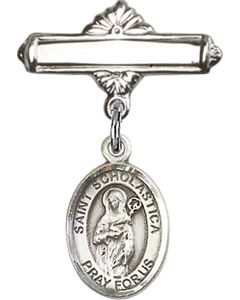 St Scholastica Baby Badge - 9099/0730