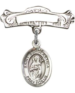 St Scholastica Baby Badge - 9099/0732