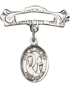 Our Lady Star of the Sea Baby Badge - 9101/0732