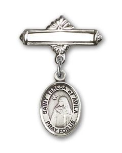 St Teresa of Avila Baby Badge - 9102/0730