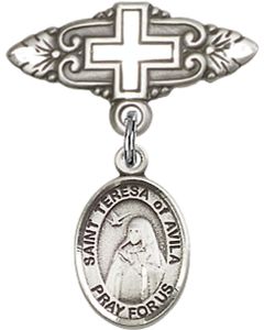 St Teresa of Avila Baby Badge - 9102/0731