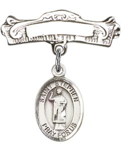 St Stephen the Martyr Baby Badge - 9104/0732