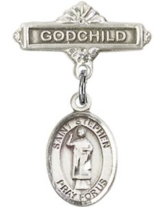 St Stephen the Martyr Baby Badge - 9104/0736