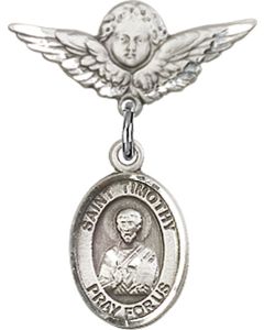 St Timothy Baby Badge - 9105/0735