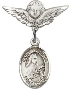 St Theresa Baby Badge - 9106/0735