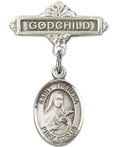 St Theresa Baby Badge - 9106/0736