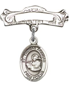 St Thomas Aquinas Baby Badge - 9108/0732