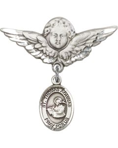 St Thomas Aquinas Baby Badge - 9108/0733