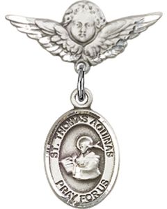 St Thomas Aquinas Baby Badge - 9108/0735