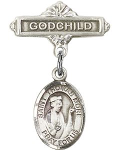 St Thomas More Baby Badge - 9109/0736