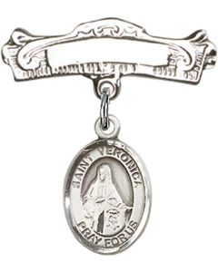 St Veronica Baby Badge - 9110/0732