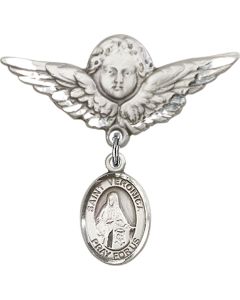 St Veronica Baby Badge - 9110/0733