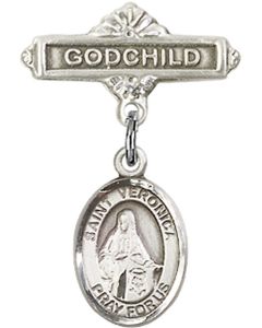 St Veronica Baby Badge - 9110/0736