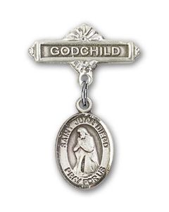 St Juan Diego Baby Badge - 9111/0736