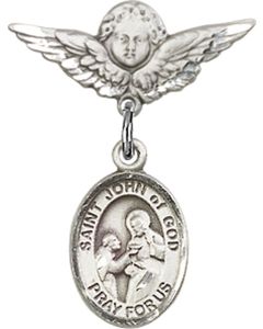 St John of God Baby Badge - 9112/0735