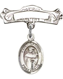 St Casimir of Poland Baby Badge - 9113/0732