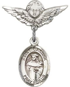 St Casimir of Poland Baby Badge - 9113/0735