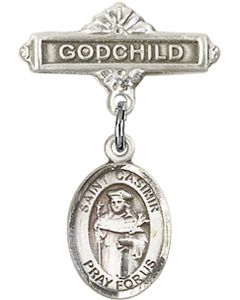 St Casimir of Poland Baby Badge - 9113/0736