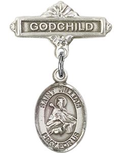St William of Rochester Baby Badge - 9114/0736