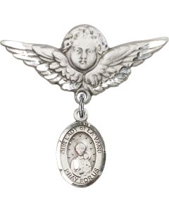 Our Lady of la Vang Baby Badge - 9115/0733