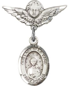 Our Lady of la Vang Baby Badge - 9115/0735