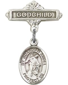 Guardian Angel Baby Badge - 9118/0736