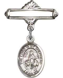 Lord Is My Shepherd Baby Badge - 9119/0730