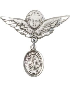 Lord Is My Shepherd Baby Badge - 9119/0733