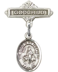 Lord Is My Shepherd Baby Badge - 9119/0736