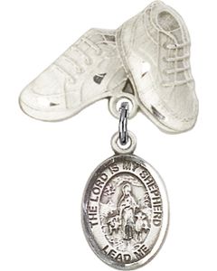 Lord Is My Shepherd Baby Badge - 9119/5923