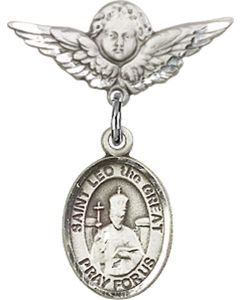 St Leo the Great Baby Badge - 9120/0735