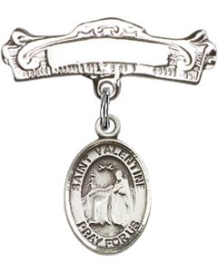St Valentine of Rome Baby Badge - 9121/0732