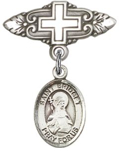 St Bridget of Sweden Baby Badge - 9122/0731