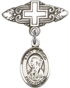 St Brigid of Ireland Baby Badge - 9123/0731