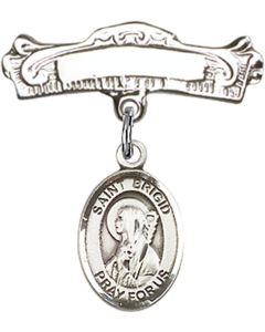 St Brigid of Ireland Baby Badge - 9123/0732