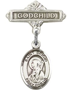 St Brigid of Ireland Baby Badge - 9123/0736